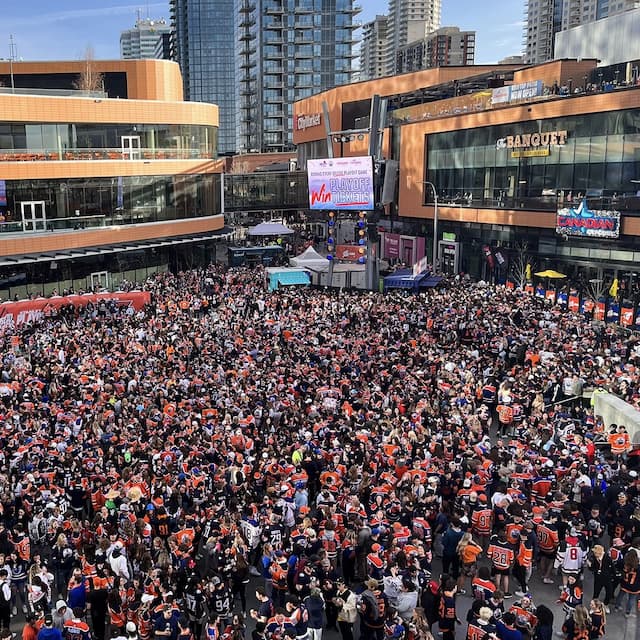 OILERS PLAYOFFS - WESTERN CONFERENCE FINALS